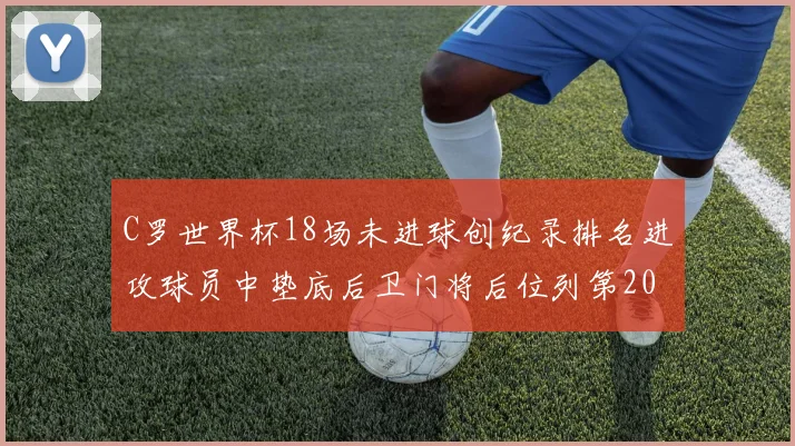 C罗世界杯18场未进球创纪录排名进攻球员中垫底后卫门将后位列第20